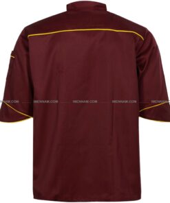 پشت لباس سرآشپز شایان زرشکی زرد