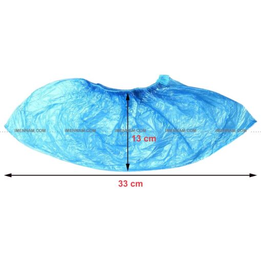 طول و عرض کاور کفش بیمارستانی