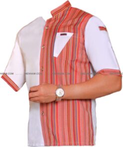 لباس آشپزی بهتاش سفید در زمینه سفید