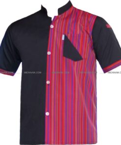 لباس آشپزی بهتاش مشکی از جلو