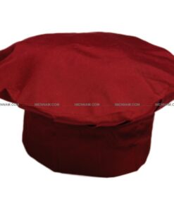 کلاه سرآشپز زرشکی