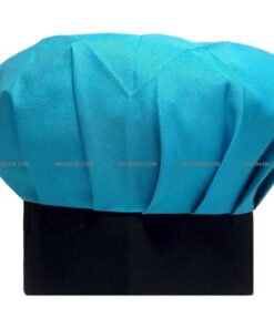 کلاه شف مشکی فیروزه ای