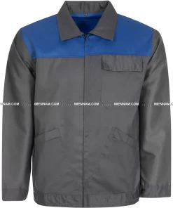 کاپشن لباس کار ایران خودرویی طوسی