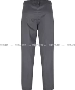 شلوار لباس کار ایران خودرویی طوسی از پشت