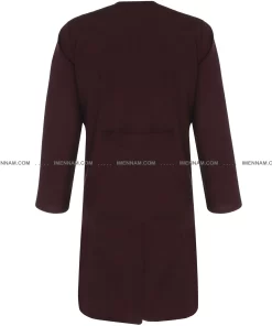 لباس کار آشپزی زنانه هما زرشکی از پشت