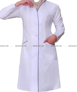 لباس کار آشپزی زنانه صبا سفید