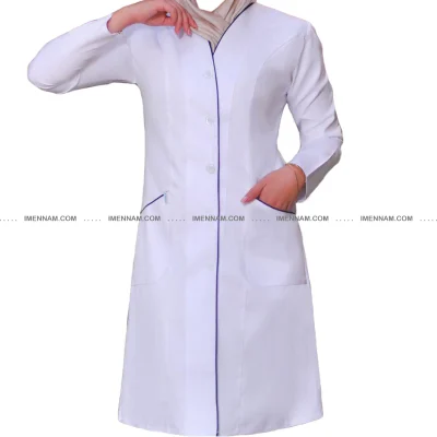 خانه 106 لباس کار آشپزی زنانه صبا سفید