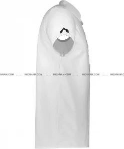 لباس آشپزی مانی سفید از بغل