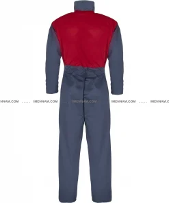 یکسره امدادی طوسی قرمز از پشت