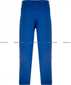 شلوار لباس کار اورجینال آبی از جلو