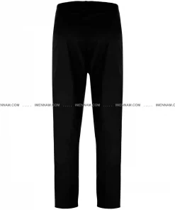 شلوار لباس کار اورجینال سرمه‌ای از جلو