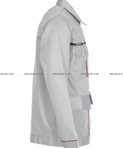 کاپشن لباس کار اورجینال استخوانی از بغل