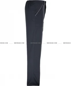 شلوار لباس کار سیلوری طوسی استخوانی از بغل